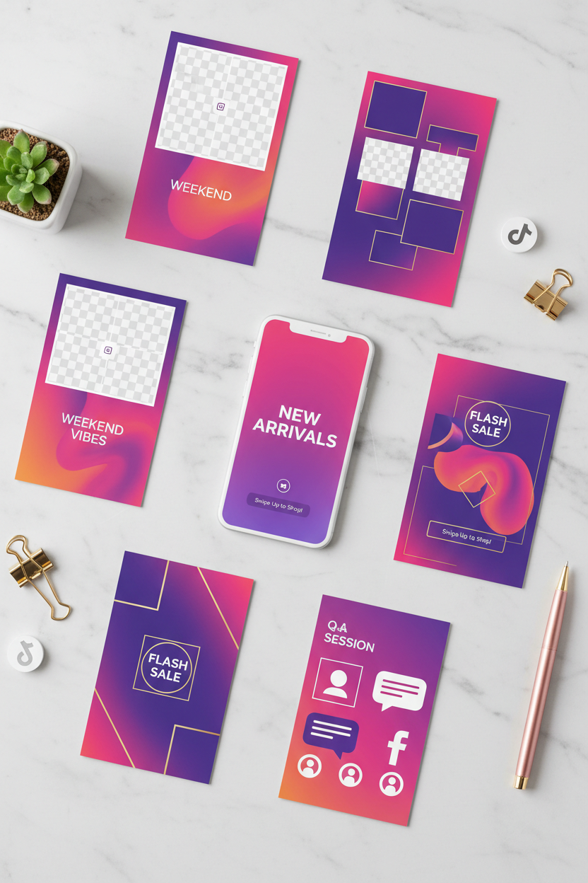 Instagram Story Templates 3-Pack